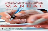 Jeddah Community College Policy and Personnel Manualfas.kau.edu.sa/Files/156/Files/152732_JCC_Policy and... · 2016. 3. 10. · Important Note This manual is intended to give brief