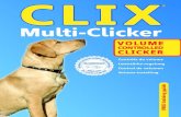 CLIX - zooplus Multi...CLIX ® Clicker training is a fun and exciting way to train your dog. This unique reward-based system will allow you to communicate with your dog more effectively,