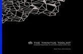 tinnitus toolkit - Hoormij · Tinnitus can evoke stress, which in turn can increase tinnitus hindrance, thus establishing a vicious circle This vicious circle explains how the problem