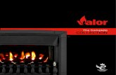 The Complete COLLECTIONcrossfireplaces.co.uk/brochures/Valor-Fireplaces.pdf · selection of fires for you. LED Longlite Wood Burning Stoves Efficiency: 100% No Gas Needed Efficiency: