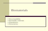 Biomaterials - Universiti Teknologi Malaysianhayati/5-biomaterial.pdf · 2014. 10. 19. · Enamels, fillings, prosthetics, orthodontics. ... Tissue - Biomaterials Interface. 18 Sequence