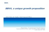 BBVA, a unique growth proposition...Mar 25, 2015  · Morgan Stanley - 11th Annual European Financials Conference “Transforming Business Models: Digital, Regulation and Macro Challenges”