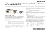 VBN Threaded Control Ball Valves and Actuators · 2018. 11. 28. · VBN CONTROL BALL VALVES AND ACTUATORS 62-2025EFS—04 6 Fig. 16. MS7505 with Floating Control (Floating mode setting).