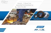 RAIL TRACK MAINTENANCE & REPAIR · GUIDE FOR RAIL TRACK MAINTENANCE & REPAIR CUTTING-OFF WHEELS For track cutting. SAFETY IN YOUR ENVIRONMENT For safe operation. GRINDING WHEELS,