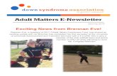 Adult Matters E-Newsletter Enews January... · 2018. 1. 11. · Adult Matters E-Newsletter January 2018 Exciting News from Brennan Eve! Brennan Eve, a recipient of 2017 O'Neill Tabani