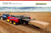BIGBALER LARGE SQUARE BALER - Triebold Implement · 02 BIGBALER 340 PLUS LARGE SQUARE BALER Perfectly formed bales with increased density. Density is king when it comes to producing