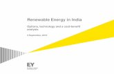 Renewable Energy in India...Page 4 Renewable Energy in India Renewable Energy in India Untapped potential Renewable energy accounts for ~11% of a total of 170 GW of power generation