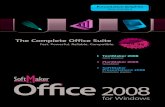 Presentation graphics 2008 · NEW: Read and write documents in the standardized OpenDocument file format Read and write numerous other file formats NEW: Export to PDF format directly