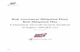 Risk Assessment Mitigation Phase Risk Mitigation Plan … · 2019. 12. 18. · Page SDGE 11-3 310073 Risk: Unmanned Aircraft System Incident 1 Purpose The purpose of this chapter