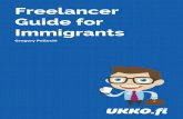 Freelancer Guide for Immigrants - UKKO.fi...What is UKKO.fi Short Answer - Your business partner Slightly Longer Answer - Your business partner that takes care of billing clients and