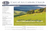 Curé of Ars Catholic Church...2020/08/16  · Moran, Joan Brown, Bill Freeman, and Tom Casey. Please pray for those in our parish who are suffering from illness: Stephen Ministry