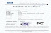 New FCC Part 15B Test Report · 2019. 2. 28. · FCC Part 15B Test Report Report No. : TB-FCC162282 ... Page: 7 of 18 TB-RF-074-1.0 1.8 Measurement Uncertainty The reported uncertainty