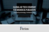 GLOBAL AD TECH COMPANY FOR BRANDS & PUBLISHERS...customer experience Synchronized Digital Branding AD-1 AD-2 AD-3 ... $63.44 Cost per Intent Optimizing Engagement in Sequence of Touchpoints