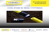 Continental Industries CON-STAB ID SEAL FITTINGS · 2019. 11. 4. · GRIPPER HUB SHELL INTERNAL SEAL P.E. OVERSHOOT STIFFENER . Con-Stab ID Seal ® fittings have been sold to the