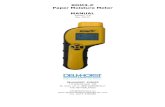 RDM-3P moisture meter manual - Europages · The meter uses an on-screen, menu-driven approach to navigate through the meter features, allowing for an intuitive understanding of keypad