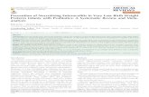 Meta-analysis Prevention of Necrotizing Enterocolitis in Very Low … · 2020. 9. 14. · Prevention of Necrotizing Enterocolitis in Preterm Infants International Journal of Medical