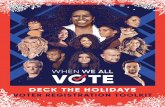 When We All Vote - VOTER REGISTRATION TOOLKIT...MATERIALS YOU’LL NEED THIS TOOLKIT WHEN WE ALL VOTE HOLIDAY POSTCARD STICKERS! PHONE, TABLET, OR COMPUTER GETTING STARTED WHENWEALLVOTE.ORG