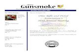 Gunsmoke ORPA’sGunsmoke is published six times a year by the Ohio Rifle and Pistol Association, P.O. Box 43083, Cincinnati, OH 45243-0083, Robert Sacco, President. The Ohio Rifle