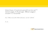 Veritas CommandCentral™ Storage Change Manager User's Guide · Veritas CommandCentral™ Storage Change Manager User's Guide for Microsoft Windows and UNIX