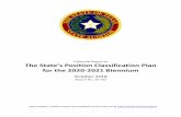 A Biennial Report on the State’s Position Classification Plan for … · 2018. 10. 1. · A Biennial Report on The State’s Position Classification Plan for the 2020-2021 Biennium