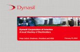 Dynasil Corporation of America...Product sales in fiscal year 2017 at ~$1.8 million (3 times product sales in fiscal year 2016) Budget for fiscal year 2018 similar to fiscal year 2017