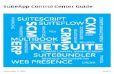 SuiteApp Control Center Guide - Oracle · 2020. 3. 19. · SuiteApp Marketplace Access. 2. SuiteApp Project – SuiteApp Control Center distributes SuiteApps based on SuiteApp projects.
