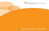 Piramal Life Sciences Limited - Moneycontrol.com · 2013. 3. 12. · Piramal Life Sciences Limited 1 contentscontents To discover, develop and commercialize innovative drugs to address