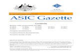 Published by ASIC ASIC Gazette - ASIC Home | ASICdownload.asic.gov.au/media/1312489/ASIC12_09.pdfJAROOL PTY LTD 109 566 252 JASON COWLING MARINE SERVICES PTY LIMITED 087 721 211 JAWNS
