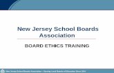 New Jersey School Boards Association€¦ · 1/4/2016  · New Jersey School Boards Association – Serving Local Boards of Education Since 1914 DISCLAIMER • THIS PRESENTATION DOES