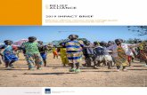 2019 IMPACT BRIEF...in more countries. I hope this Impact Brief illustrates to you the reach and success of our collaborative work. Annelies Claessens CONTENTS Chair, Dutch Relief