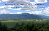AGRICULTURE WATER DEMAND MODEL - British Columbia...Agriculture Water Demand Model – Report for Regional District of Central Kootenay June 2017 7 Methodology The Model is based on