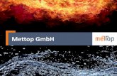 Mettop GmbH · METTOP-BRX Technology Yesterday an Illusion, today Reality –High Current Density Tankhouse In order to create new benchmarks in terms of tankhouse performance, by