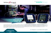 Softing IT Networks WireXpert 4500 Datasheet EN · 2018. 5. 16. · 2 itnetworks.soft ing.com Wire7 pert 4500 WireXpert 4500 sets new standards for user friendliness, with touch screen