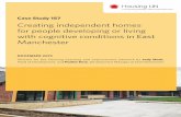 Creating independent homes for people developing or living ......Creating independent homes for people developing or living with cognitive conditions in East Manchester Case Study