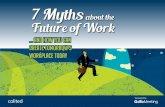 7 Myths about the Future of Work...Myths about the Workplace of the Future Myth 1: Email is dead For many people, the working day has become a chore. Constant interruptions to tasks