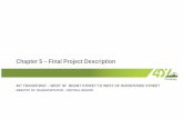 Chapter 5 – Final Project Description · 2020. 8. 12. · 5-1 5. FINAL PROJECT DESCRIPTION The purpose of this Chapter is to describe the functional plan and Preliminary Design