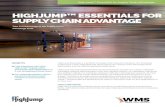 HIGHJUMP™ ESSENTIALS FOR SUPPLY CHAIN AD ......solutions to your business’ needs HighJump Essentials for Supply Chain Advantage The Image module allows you to break from the chains