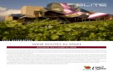 Wine Routes in spain - Elite Traveler · 2020. 5. 17. · ELITE rEcommEnds bodega marquÈs de riscal From north to south, east to west, the sun-kissed Wine routes of spain stripe