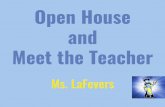 and Meet the Teacher Open House - cabarrus.k12.nc.us€¦ · Meet live with your child’s teacher. 4. Please complete the school Contact information form HERE. 5. Click on the technology