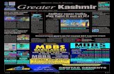 Srinagar | Jammu Regd. No. JKNP-5/SKGPO-2015-2017 Vol: 30 …epaper.greaterkashmir.com/epaperpdf/1652017/1652017-md... · 2019. 5. 1. · Amarnath yatra: Governor to security agencies