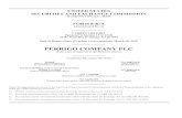 PERRIGO COMPANY PLC - London Stock Exchange · This Form 8-K/A amends the Current Report on Form 8-K filed by Perrigo Company plc (the “Company”) on March 30, 2015 to include