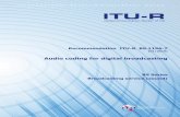 Recommendation ITU-R BS.1196-7!PDF-E.pdfRecommendation ITU-R BS.1548; b) that multi-channel sound system with and without accompanying picture is the subject of Recommendation ITU-R