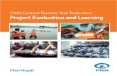 Child-Centred Disaster Risk Reduction: Project Evaluation ... · child-centred disaster risk reduction and help build disaster-resilient communities and children in similar context