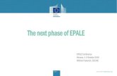 The next phase of EPALE · 2019. 10. 15. · The next phase of EPALE EPALE Conference Warsaw, 1-2 October 2019 Wilhelm Vukovich, DG EAC