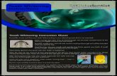 Tooth Whitening StKildadentist€¦ · PTO StKildadentist - Teeth Whitening - 0511 Tooth Whitening Instructions Tooth Whitening Instruction Sheet If possible, brush and floss your