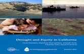 Drought and Equity in California - Healthy Places Index...Drought and Equity in California IIAMANDA FORD, Coalition Coordinator, Environmental Justice Coalition for WaterRev. Ford