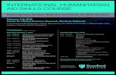 INTERNATIONAL HUMANITARIAN AID SKILLS COURSE...in family practice, general surgery, urology, obstetrics and gynecology, plastic surgery, and emergency medicine. LEARNING OBJECTIVES