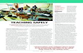 TEACHING SAFELY - Chemical & Engineering News · teaching experts that demonstrations and hands-on experiments by students are essential for science education. Biery her-self returned