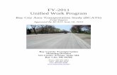 FY-2011 Unified Work Program - Bay County, Michigan...$ 101.02 - Asset Management 17 $ 102.01 - Transportation Plan Activities 19 $ 103.01 - Transportation System Management (TSM)