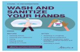 School Re-entry Poster: Wash and Sanitize Your Hands … · Poster Keywords: Security Classification: PUBLIC Created Date: 8/14/2020 2:41:06 PM ...